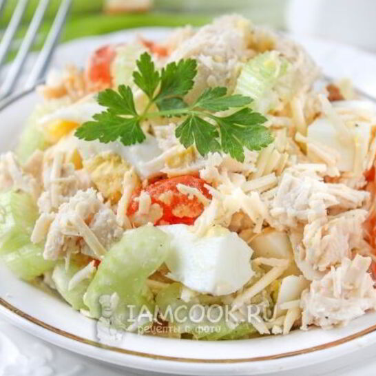 Рецепт салата цезарь по дюкану