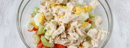 салат цезарь по дюкану. Шаг 9