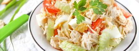 салат цезарь по дюкану. Шаг 13