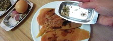 салат цезарь с курицей. Шаг 4