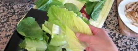 салат цезарь с курицей. Шаг 10