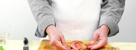 салат цезарь с разными добавками. Шаг 5