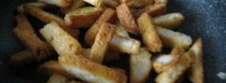 салат цезарь с языком. Шаг 4