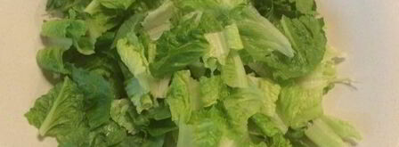 салат цезарь с заправкой из тофу. Шаг 4