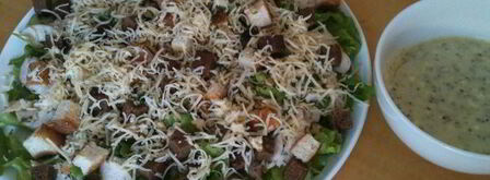 салатик цезарь. Шаг 7