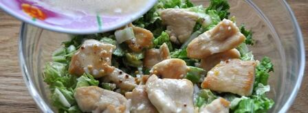 цезарь с пекинской капустой. Шаг 9