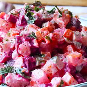 Салаты из свеклы