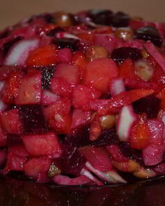 Салаты с горошком