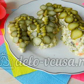 Салаты с мясом