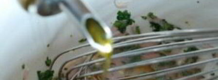 весенний салат с французской заправкой. Шаг 7