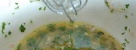 весенний салат с французской заправкой. Шаг 8