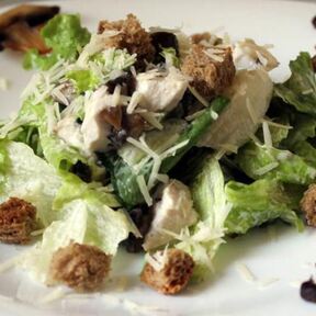 Салаты с грибами