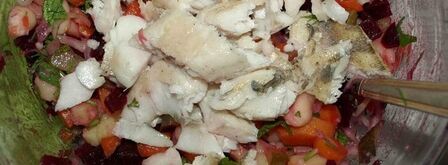 старорусский винегрет с судаком. Шаг 11