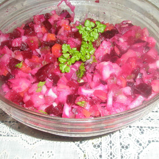 Рецепт винегрета из мультиварки