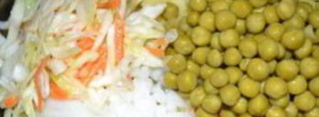 винегрет классический с горошком. Шаг 5