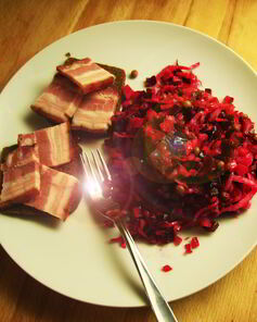 Винегрет классический с запеченными овощами