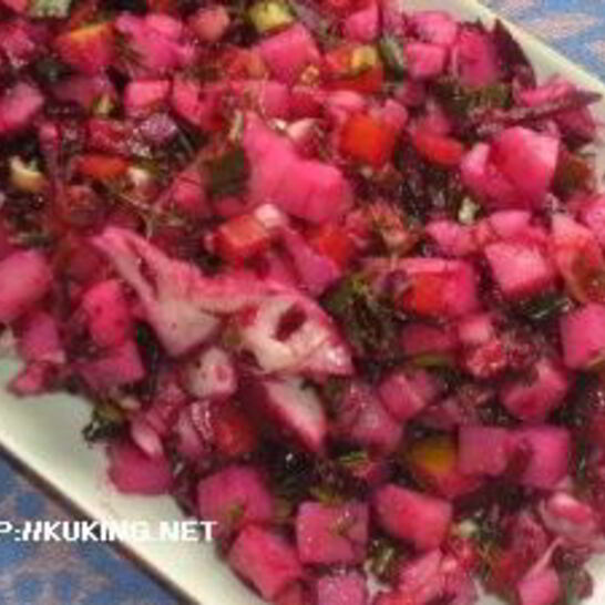 Рецепт винегрета овощной