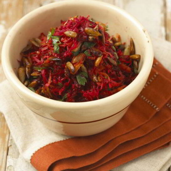 Рецепт винегрета с фасолью и капустой