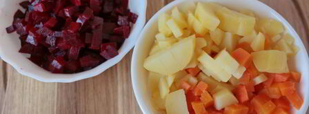 винегрет с фасолью. Шаг 3