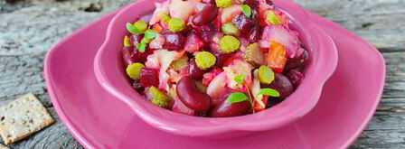 винегрет с фасолью. Шаг 9