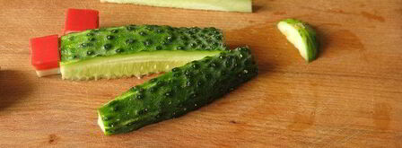 винегрет с крабовыми палочками. Шаг 4