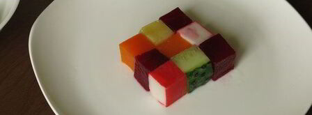 винегрет с крабовыми палочками. Шаг 9