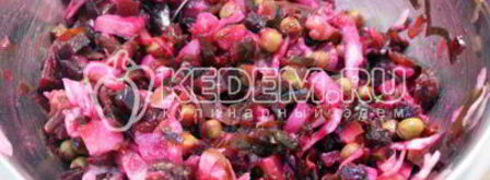 винегрет с морской капустой. Шаг 4