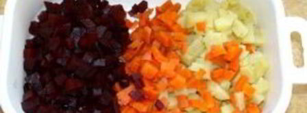 винегрет с селедкой. Шаг 5