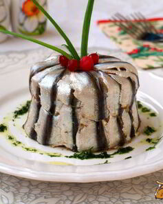 Винегрет с тюлькой