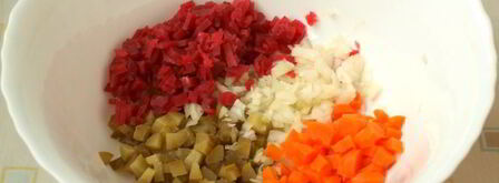 винегрет с тюлькой. Шаг 3