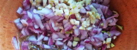 винегрет со шпротами. Шаг 7