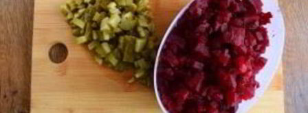 винегрет в лаваше. Шаг 4