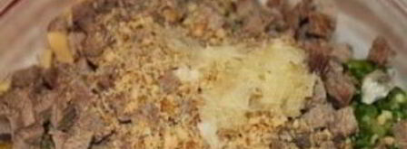 вкусный салат из говядины. Шаг 7