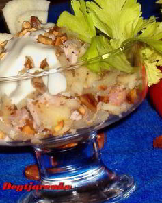 Эстонский праздничный коктейль-салат