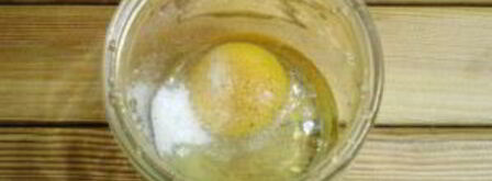 домашний майонез на курином яйце с чесноком и зеленью. Шаг 4