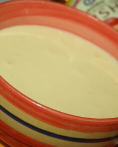 Домашний майонез с добавлением рисового уксуса