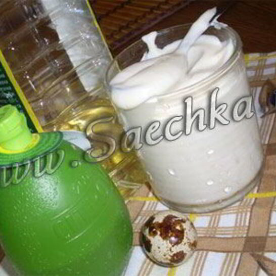 Рецепт майонеза из перепелиных яиц