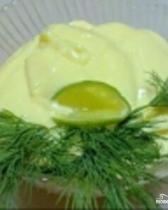 Постный домашний майонез