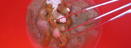 постный майонез из льняной муки. Шаг 3