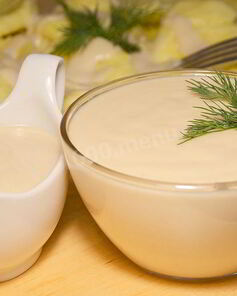 Вегетарианский соус Майонез из фасоли