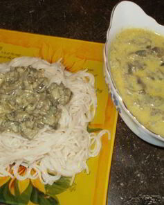 Грибной соус со сливками