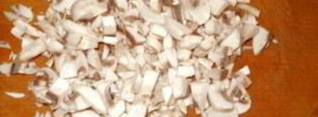 грибной соус со сливками. Шаг 3