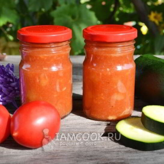 Рецепт кетчупа из кабачков