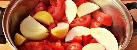 кетчуп из помидоров с яблоками на зиму. Шаг 4