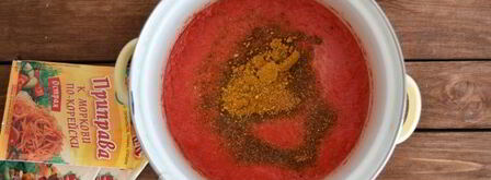 кетчуп с крахмалом на зиму. Шаг 8