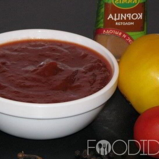 Рецепт кетчупа со сливами и яблоками