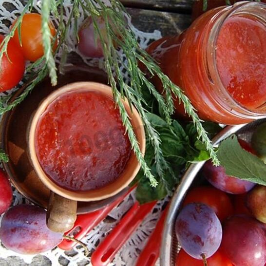 Рецепт кетчупа со сливами на зиму