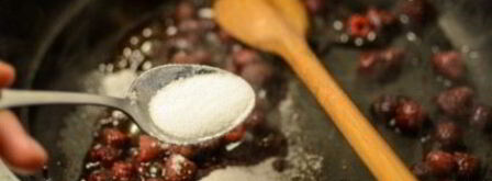 малиновый соус к утке. Шаг 3