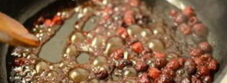 малиновый соус к утке. Шаг 4