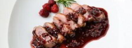 малиновый соус к утке. Шаг 8